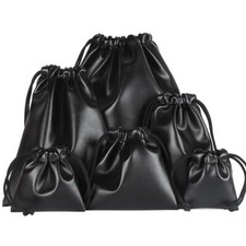 Drawstring Bag PU Leather