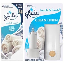 Glade Touch & Fresh Diffuser Clean Linen Or Refill 10ml