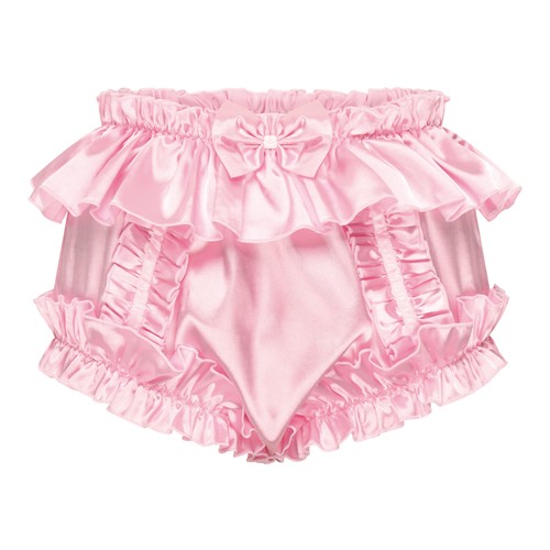 Satini sissy frilly - satini,