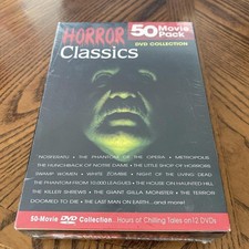 50 MOVIE PACK HORROR 12 DVD