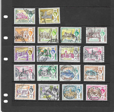 BERMUDA 1962-68 SET OF 18 USED