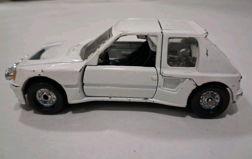 Rare white peugeot 205 turbo - white,