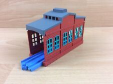 Thomas & Friends, Tomy Trackmaster, Blue Track Engine Shed, Great Condition