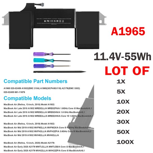 Lot battery a1965 - battery,