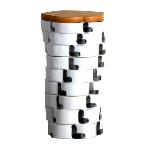 Tier food storage jar - 3,