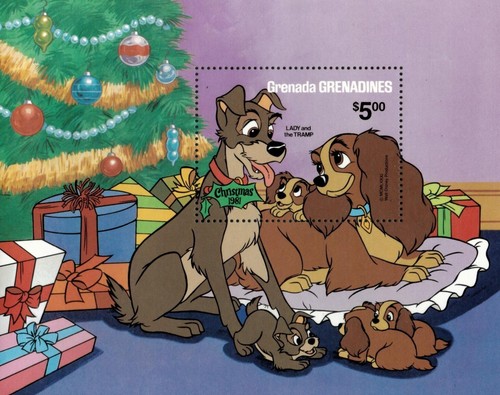 Grenadines 1981 disney dogs - grenadines,