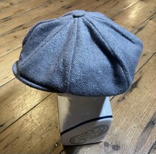 Hanna Hats Of Donegal Irish Wool Cap in Grey - Size S Good Condition