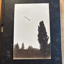 Zeppelin Postcard Real Photo