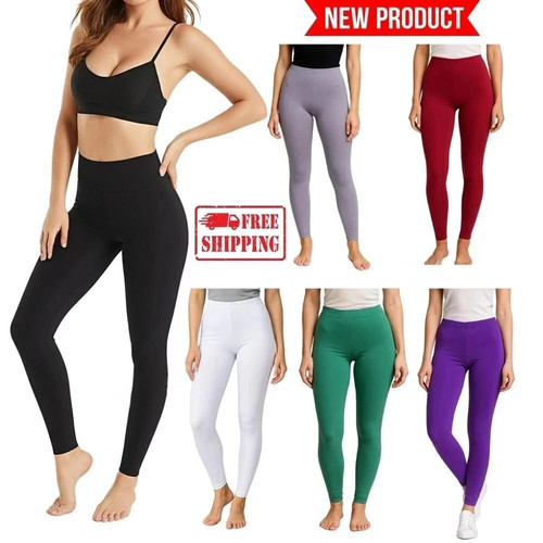Leggings cotton plain full - cotton,