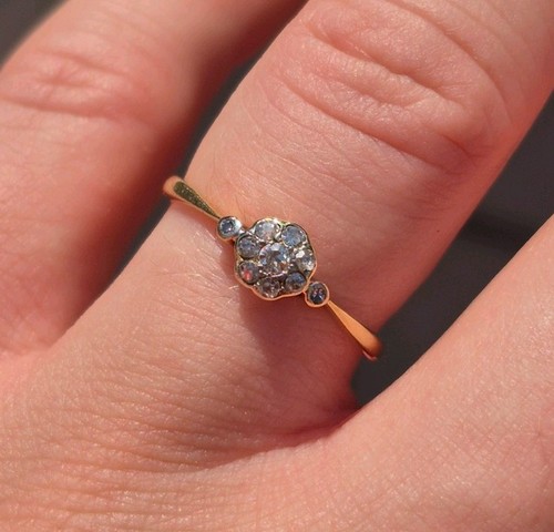 Vintage 18ct yellow gold - yellow,