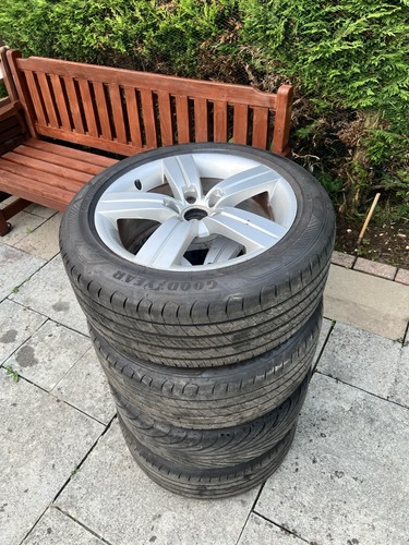 Audi alloy wheels - with, tyres