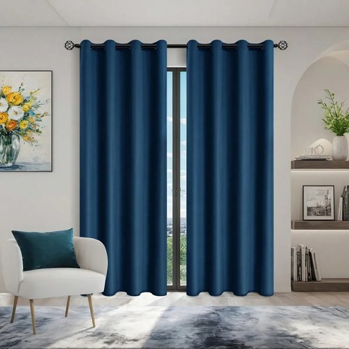 Blackout curtains plain - plain, ready