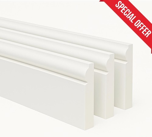 Torus mdf skirting board - mdf,