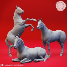 Horse 54mm miniature for - 32/54mm,
