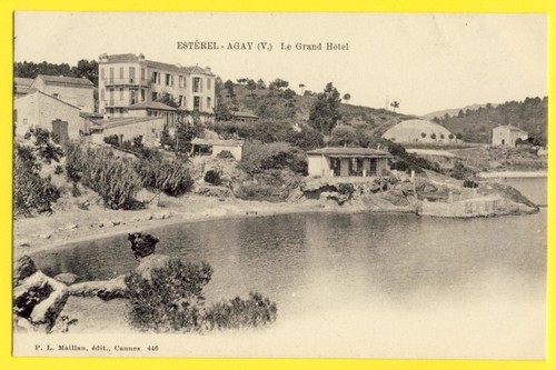 Old postcard circa 1900 saint - circa,
