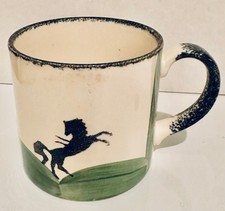 Rare Poole Pottery Black Horse