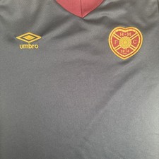 Rare Original Hearts Heart of Midlothian 2024/2025 Third Football Shirt Medium