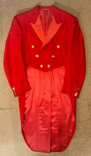 Vintage red gents hunting - vintage,