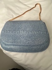alexander wang small denim bag