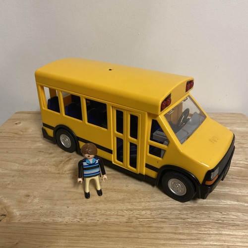 Playmobil school bus - school, figure
