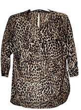 BRAND NEW LEOPARD PRINT TOP FROM PRIMARK SIZE 10