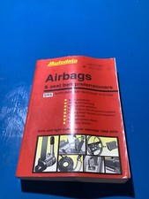 AUTODATA AIRBAGS & SEAT BELT PRETENSIONERS  MANUAL BOOK 25