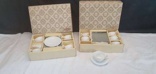 Noritake white tea set - noritake,