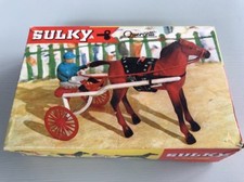 Vintage Sulky Racing Horse Toy