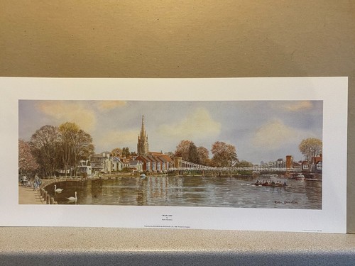English landscape river - ,