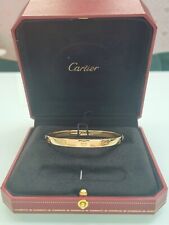 Vintage Cartier LOVE Bracelet Yellow Gold Size 19 Classic