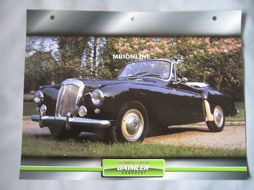 Daimler conquest dream cars - conquest,