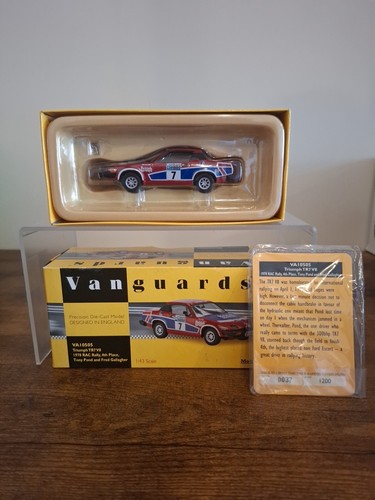 Vanguards triumph tr7 - triumph, 1978