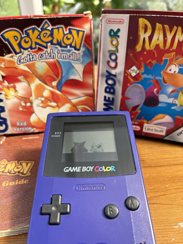 Nintendo game boy color bundle - game,