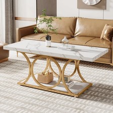 Rectangle Coffee Table 2-Tier