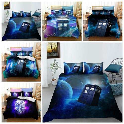 Kids doctor who quilt duvet - 3d,