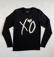Hajime Sorayama x The Weeknd XO T-Shirt Mens Size S Black Logo Long Sleeve Top