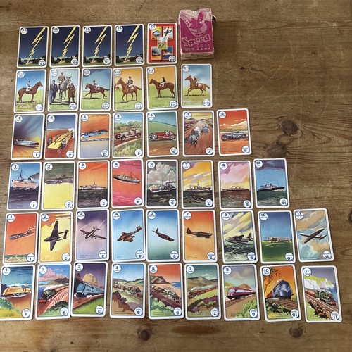 Vintage pepys speed card game - vintage,