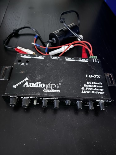 Car audio pipe in dash - eq-7x,
