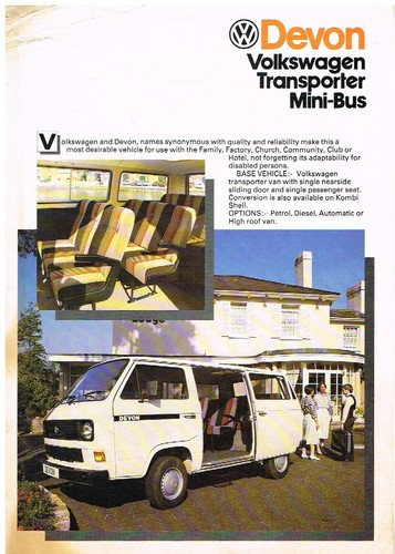 Transporter t25 devon - vw,