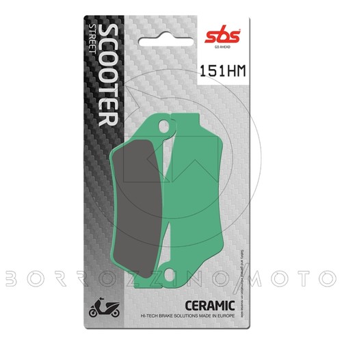 Sbs 151hm brake pads anterior - brake,