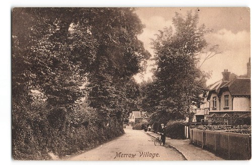 Merrow village man with - merrow,
