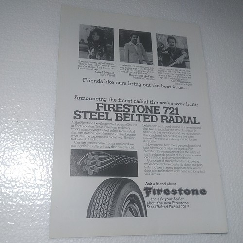 Firestone 721 tires print - firestone,