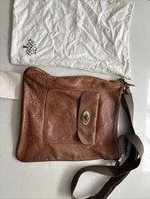 Mulberry Antony Messenger Bag Large. Genuine Tan Leather.
