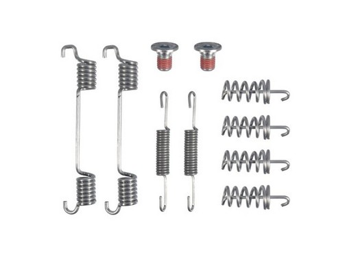 Brake shoe fitting - kit, rear