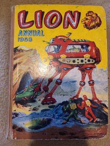 Vintage lion annual 1958 - vintage,