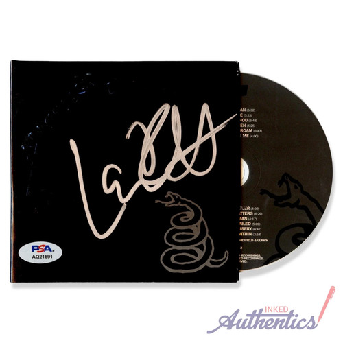 Metallica signed autographed - metallica,