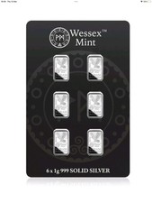 Wessex Mint 6 x 1g Eagle  Fine