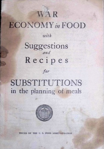 1918 war economy food - economy,