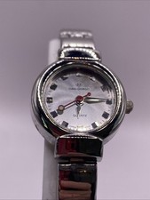 Giani Giorgio Womens Silver Tone Quartz Watch New Battery