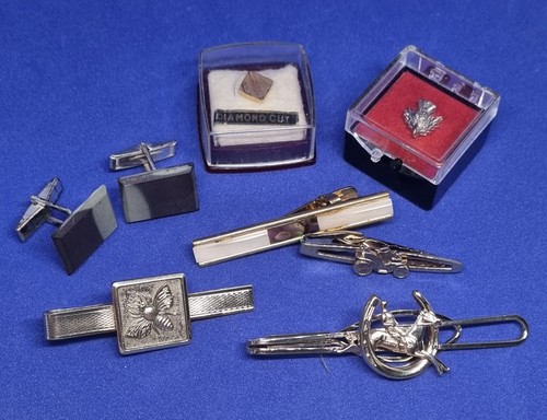 Vintage cufflinks tie - vintage, &